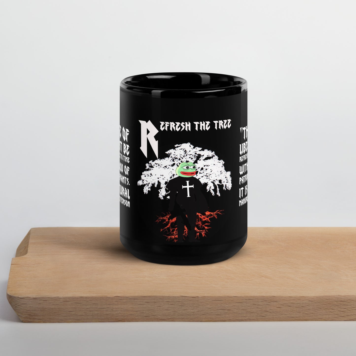 Refresh it says Pepe Mug