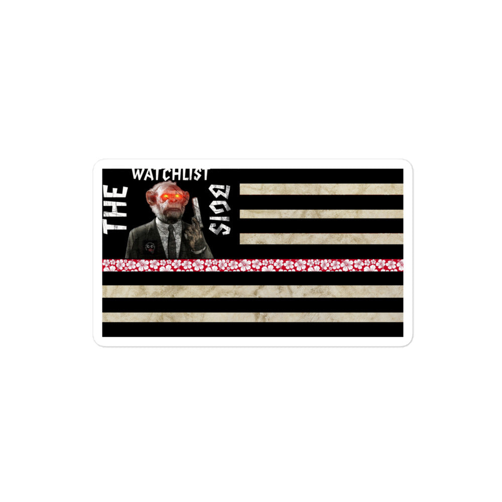 Watchlist bois sticker