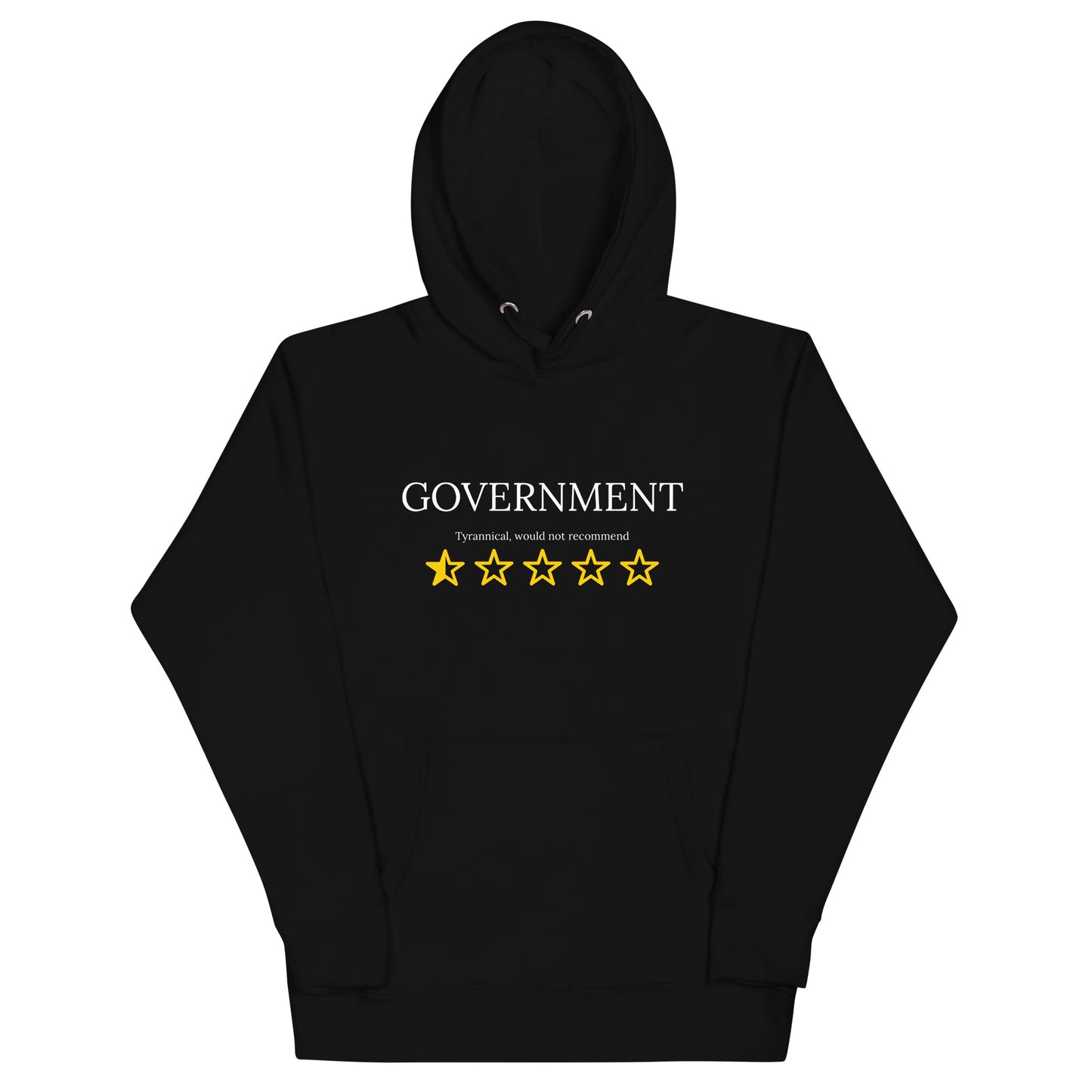 Government rating hoodie