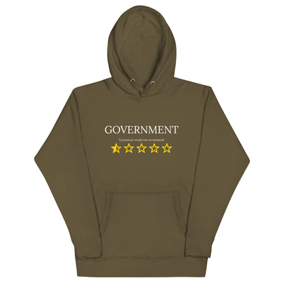 Government rating hoodie